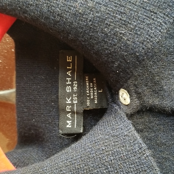 Mark Shale Cashmere Three Button Pullover - Picture 2 of 5